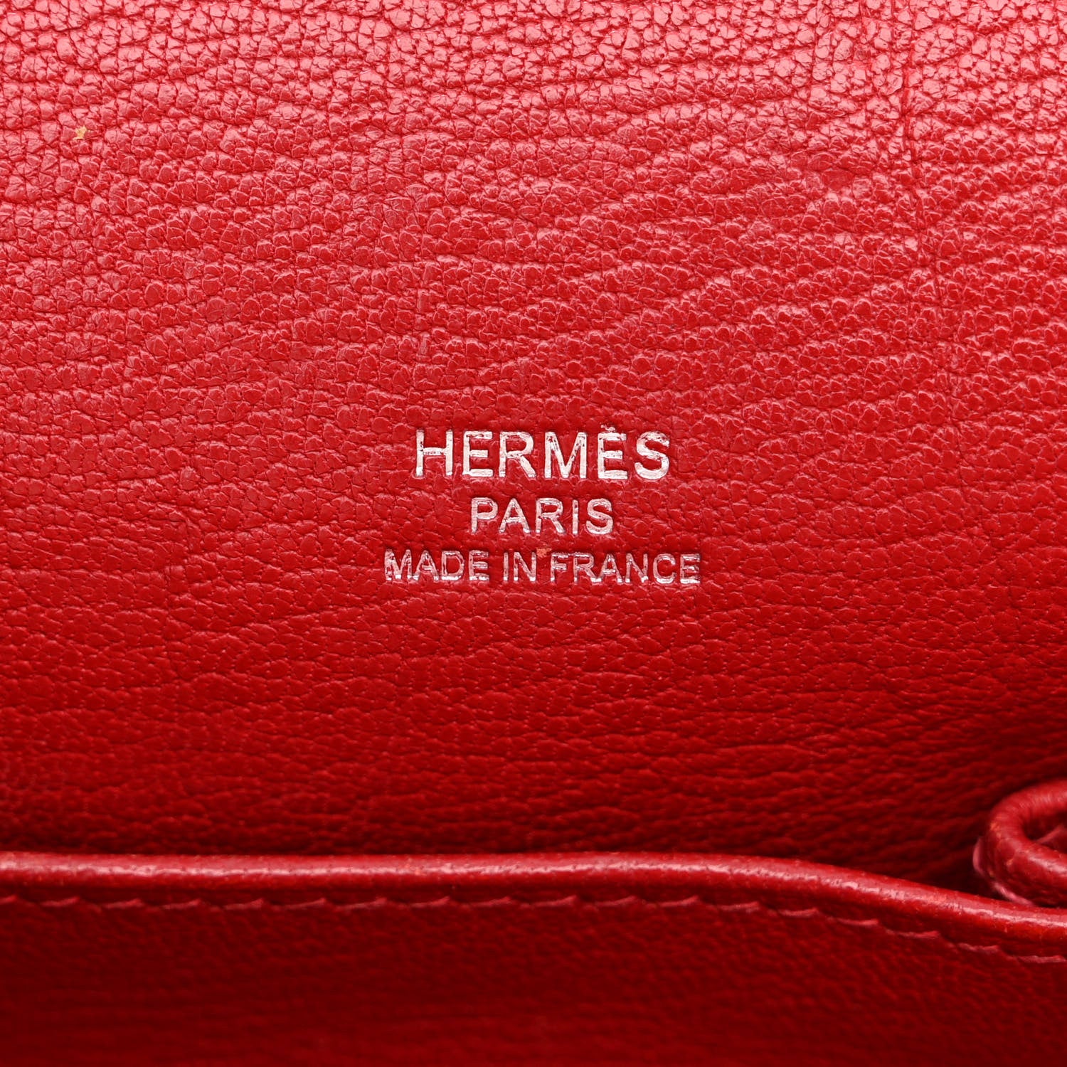 Hermes Taurillon Clemence Jypsiere 28 Rouge Casaque 6 of 15