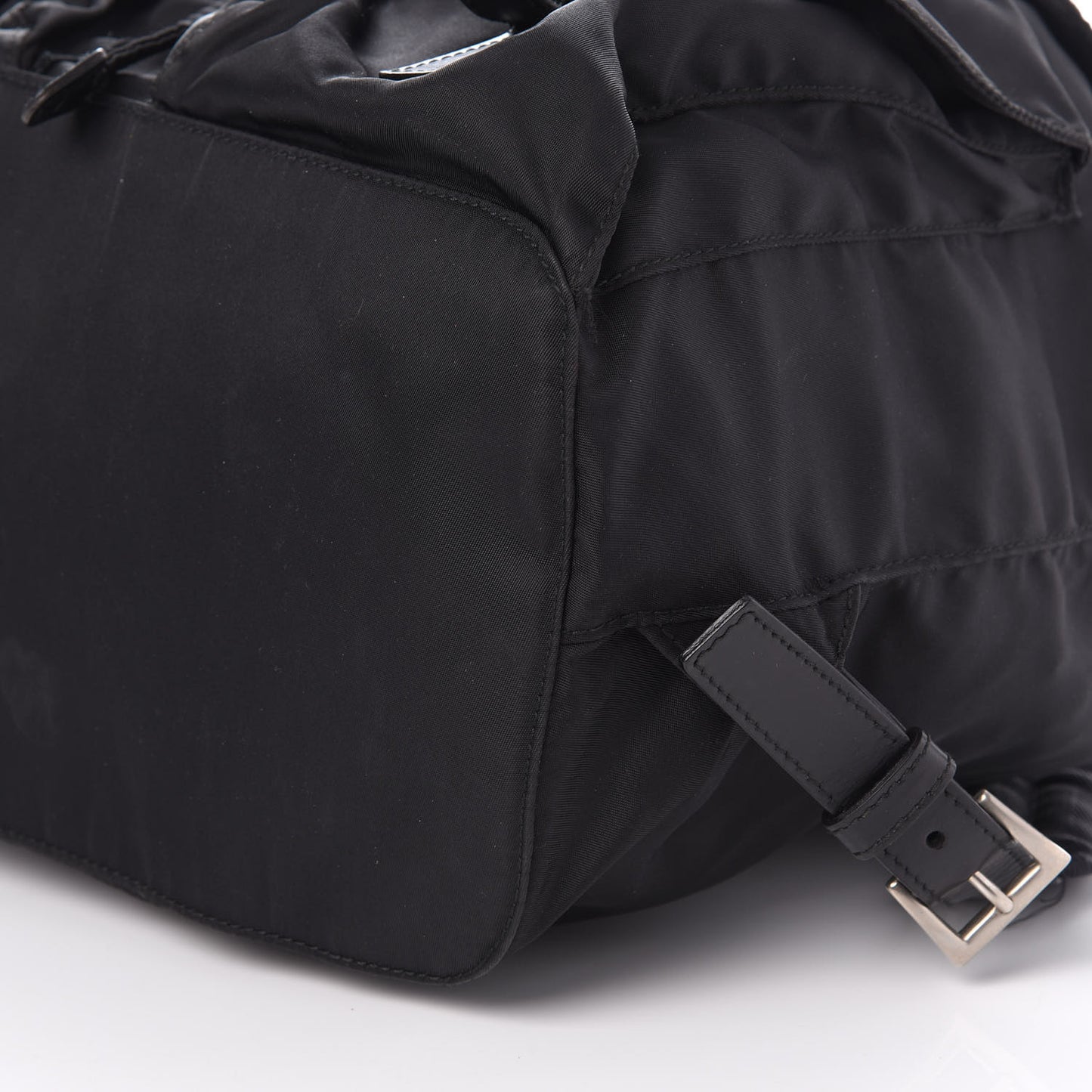 Nylon Vela Medium Backpack Black