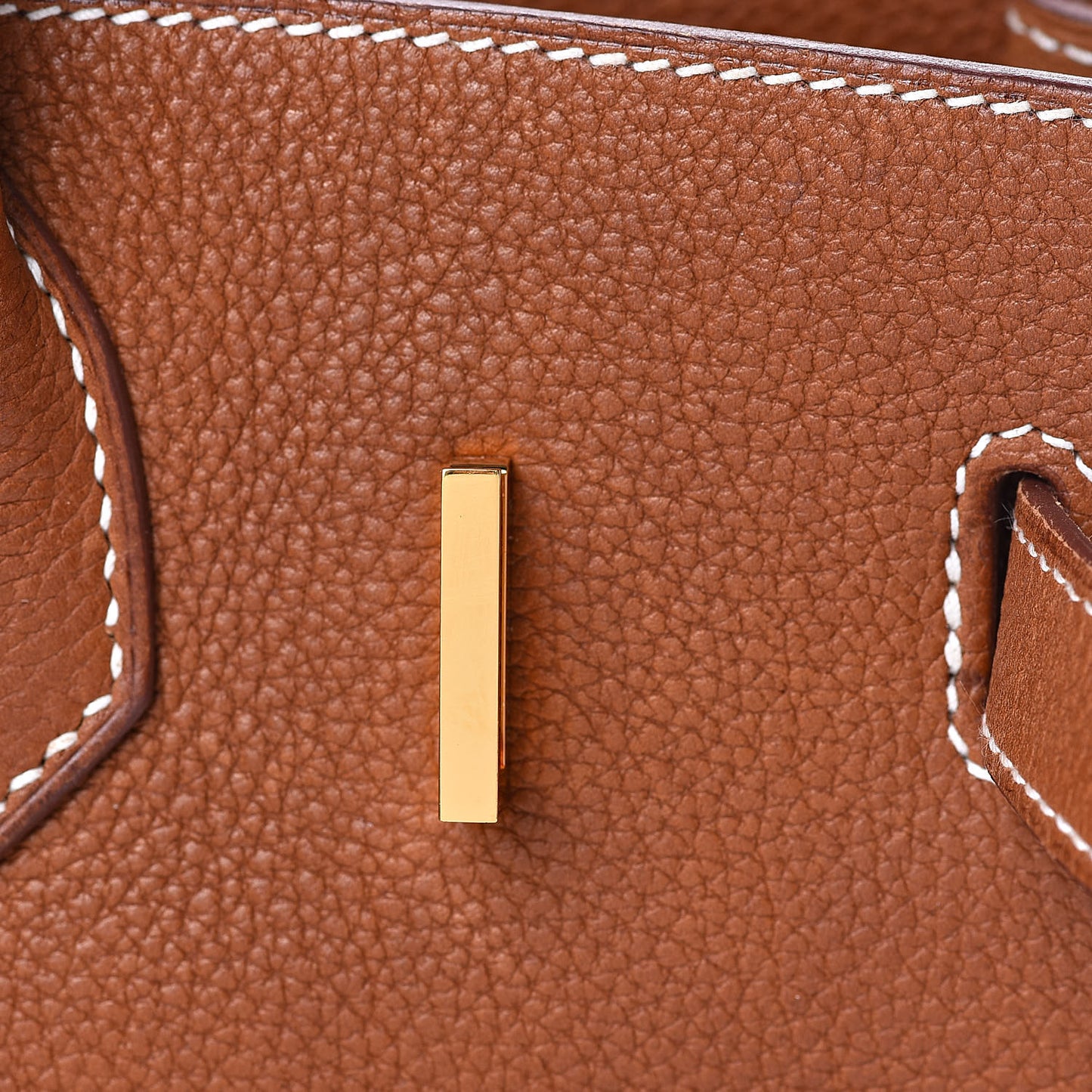 Natural Barenia Faubourg Birkin 30 Fauve
