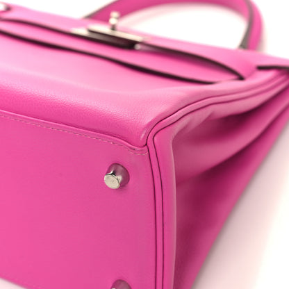 Hermes Evercolor Kelly Retourne 28 Rose Pourpre 10 of 14
