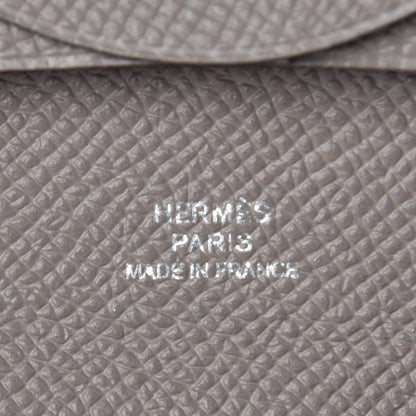 Hermes Epsom Bastia Coin Purse Etoupe 5 of 6
