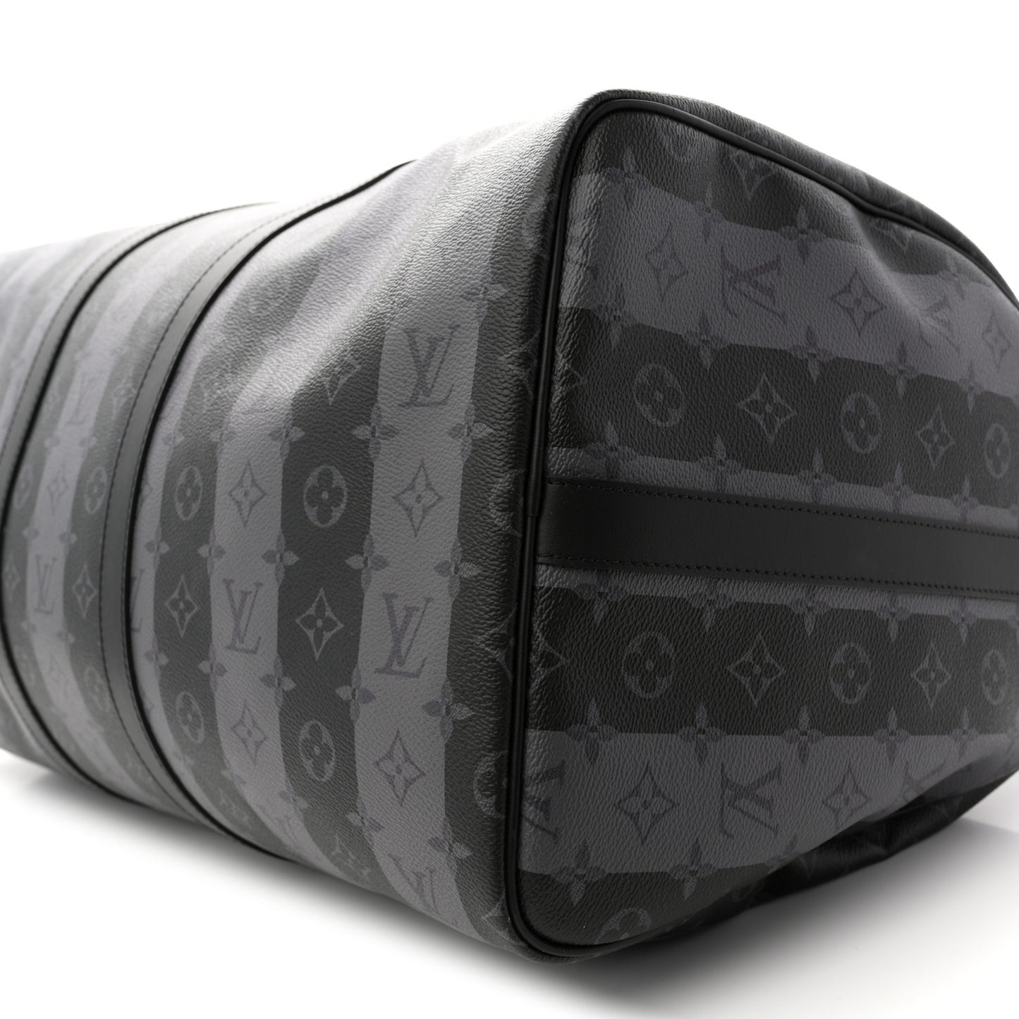 X NIGO Monogram Eclipse Stripes LV Keepall Bandouliere 50