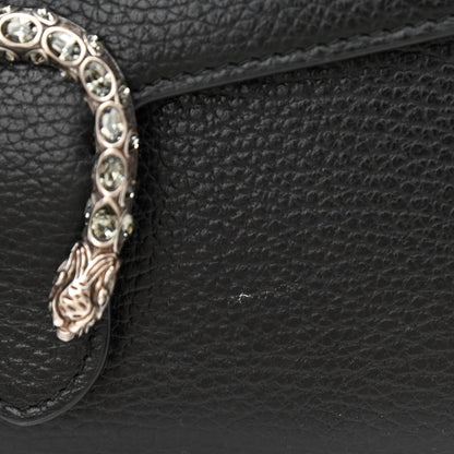 Gucci Calfskin Mini Dionysus Chain Wallet Black 9 of 9