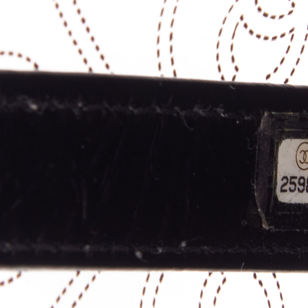 Chanel Crumpled Calfskin PVC Bucket Bag Black 10 of 10