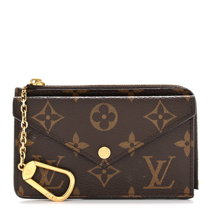 Louis Vuitton Monogram Recto Verso Card Holder Black 1 of 7