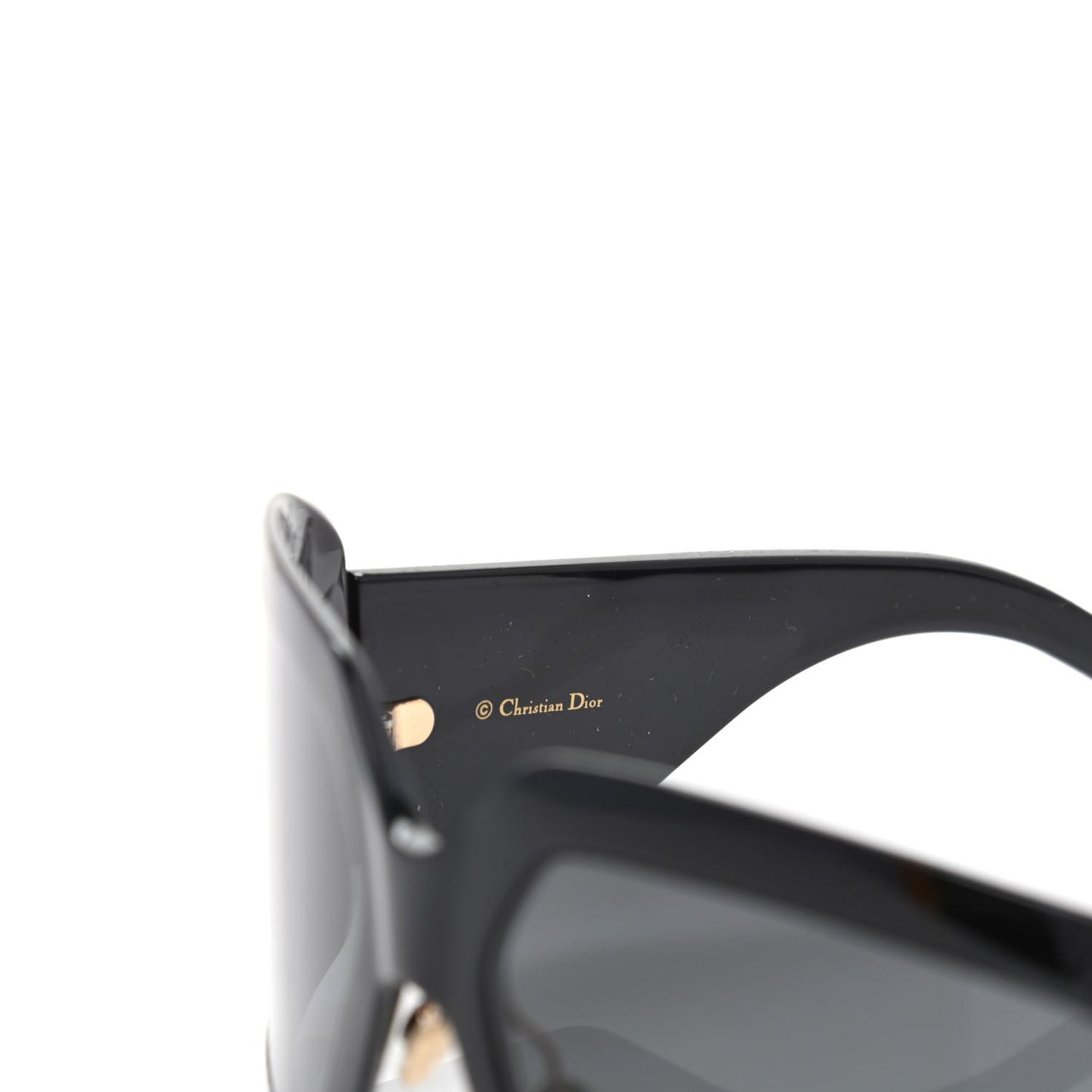 Acetate DiorSo Light 2 Shield Sunglasses Black