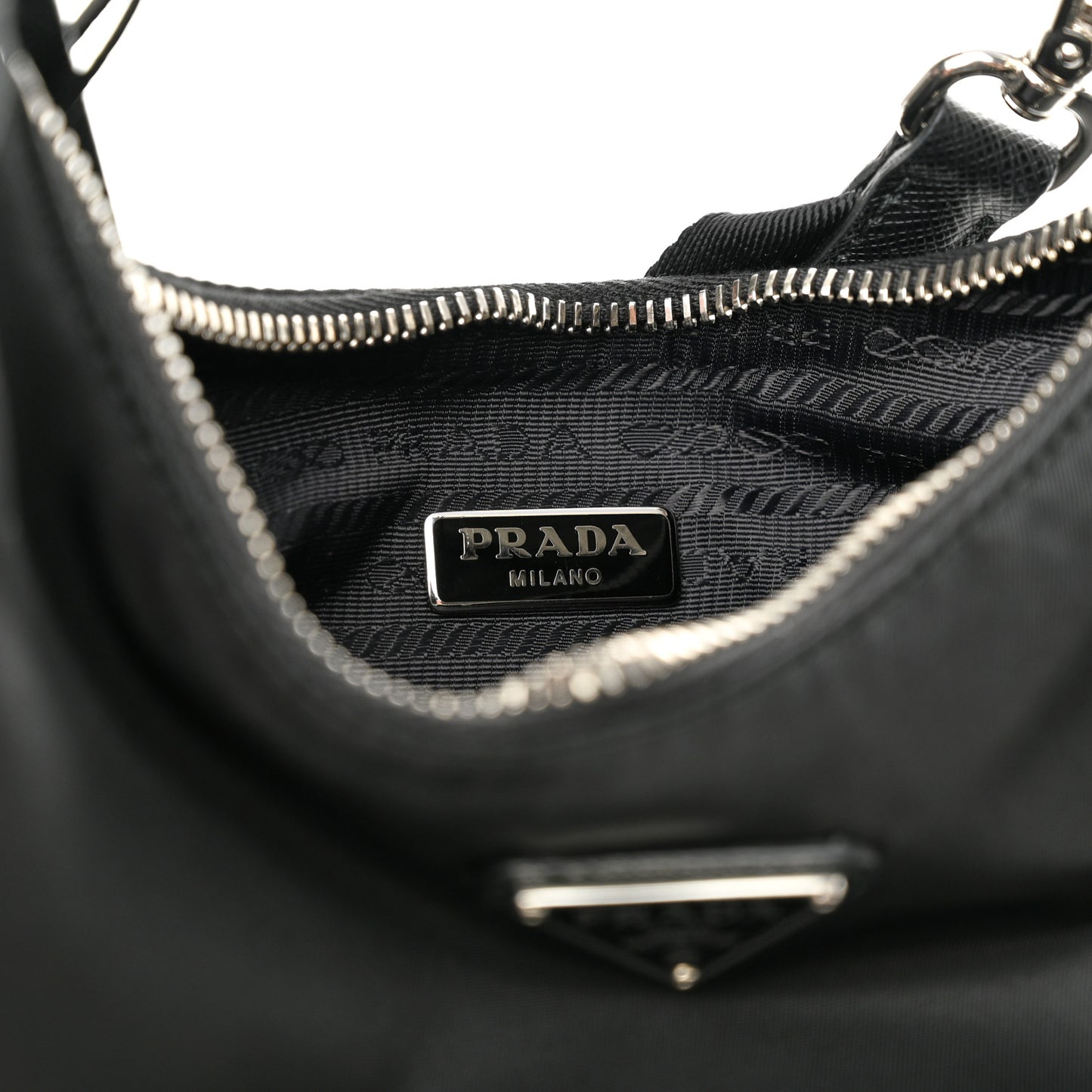 Nylon Re-Edition 2005 Shoulder Bag Black