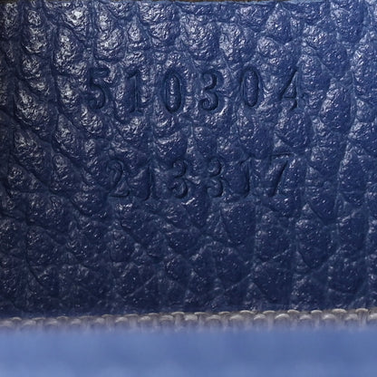 Gucci Dollar Calfskin Small Interlocking G Shoulder Bag Caspian 7 of 11