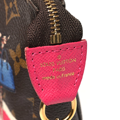 Louis Vuitton Monogram 2017 Christmas Animation Mini Pochette Accessories 6 of 10