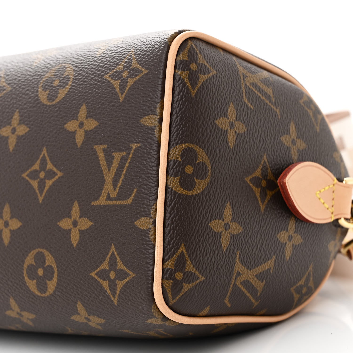 Louis Vuitton Monogram Speedy Bandouliere 20 Beige 9 of 11