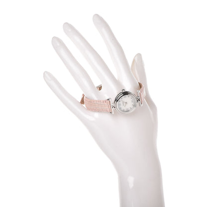 Fendi Stainless Steel Calfskin Diamond Pink Mother of Pearl 23mm Moda Quartz Watch 2 of 11