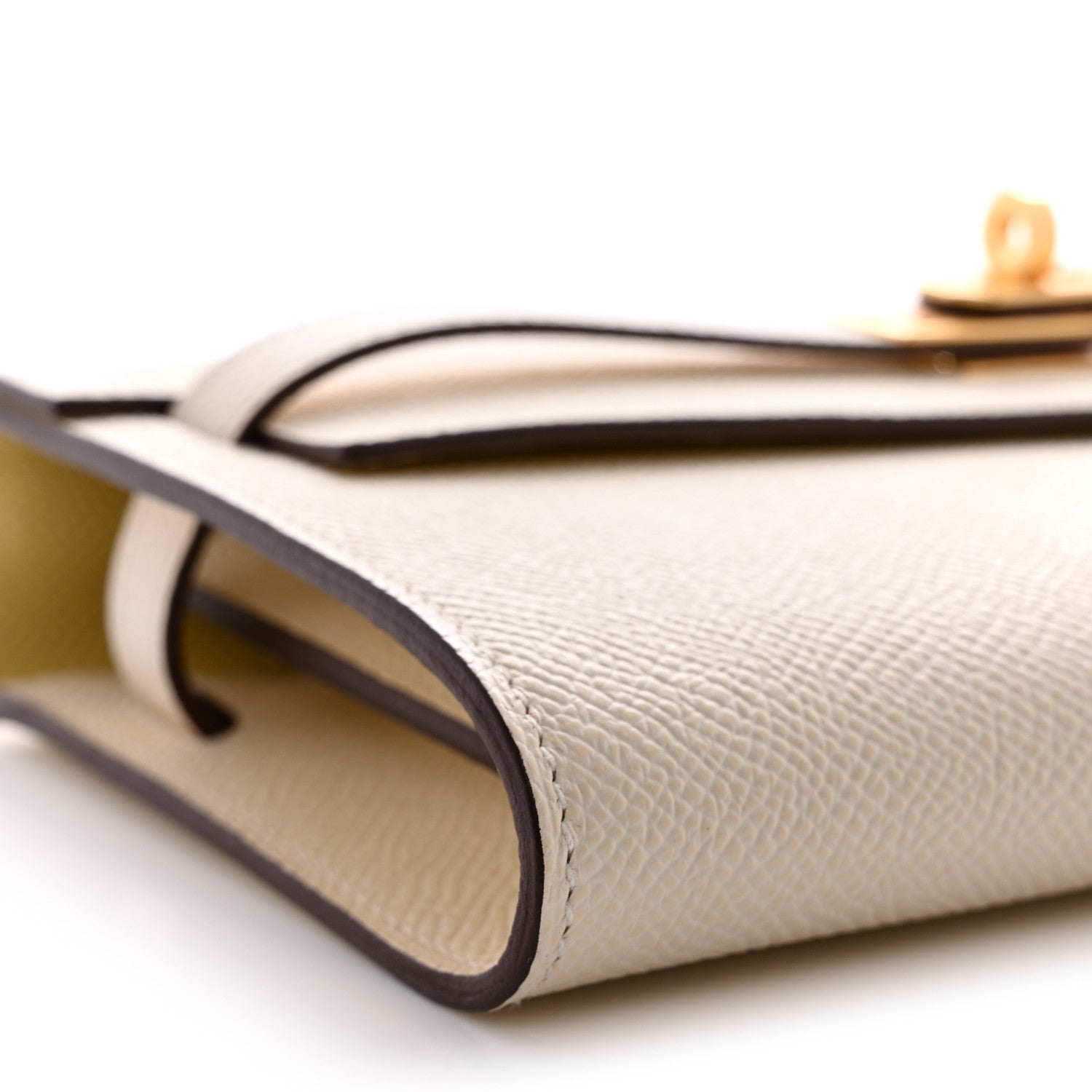 Hermes Epsom Verso Kelly Wallet To Go Nata Jaune Poussin 9 of 11