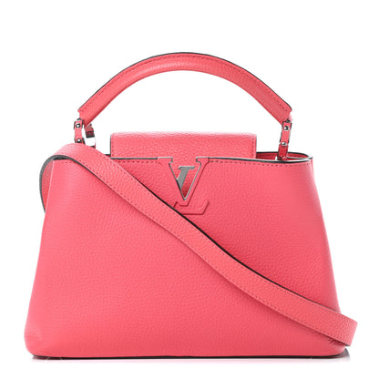 Louis Vuitton Taurillon Capucines BB Rose Litchi 1 of 12