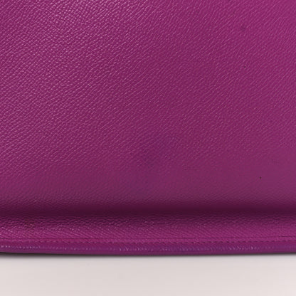 Hermes Epsom Evelyne II GM Cyclamen 13 of 13