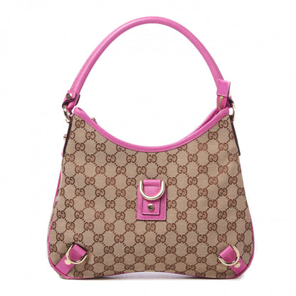Gucci Monogram Medium Abbey D Ring Hobo Pink 1 of 8