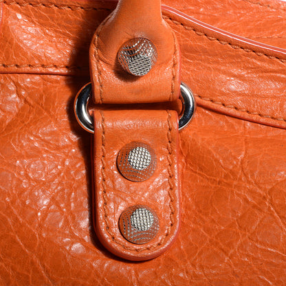 Balenciaga Agneau Giant 12 Silver Hardware City Tangerine 5 of 13