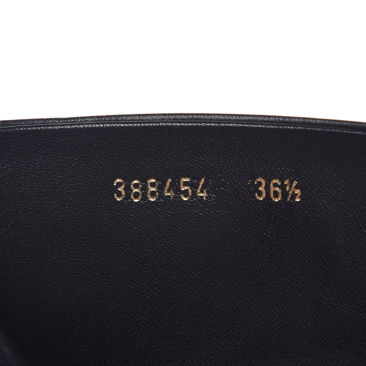 Gucci Malaga Kid Calfskin Soho Boots 36.5 Black 8 of 10