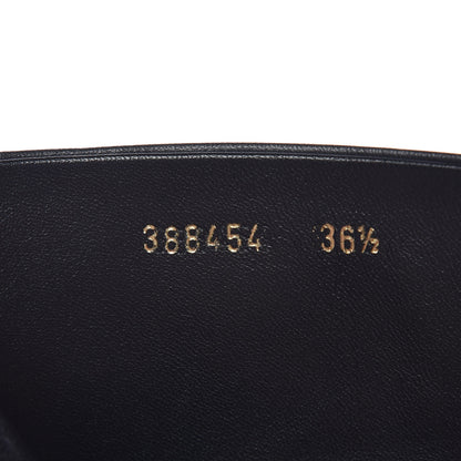 Gucci Malaga Kid Calfskin Soho Boots 36.5 Black 8 of 10