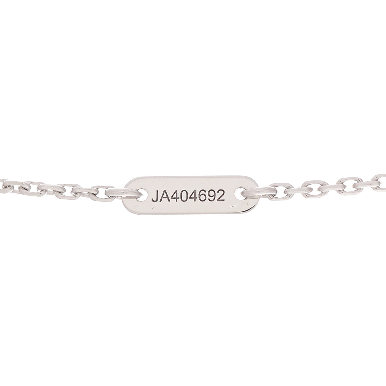 Van Cleef & Arpels 18K White Gold Diamond Mini Frivole Pendant Necklace 5 of 7