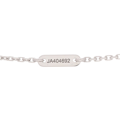 Van Cleef & Arpels 18K White Gold Diamond Mini Frivole Pendant Necklace 5 of 7