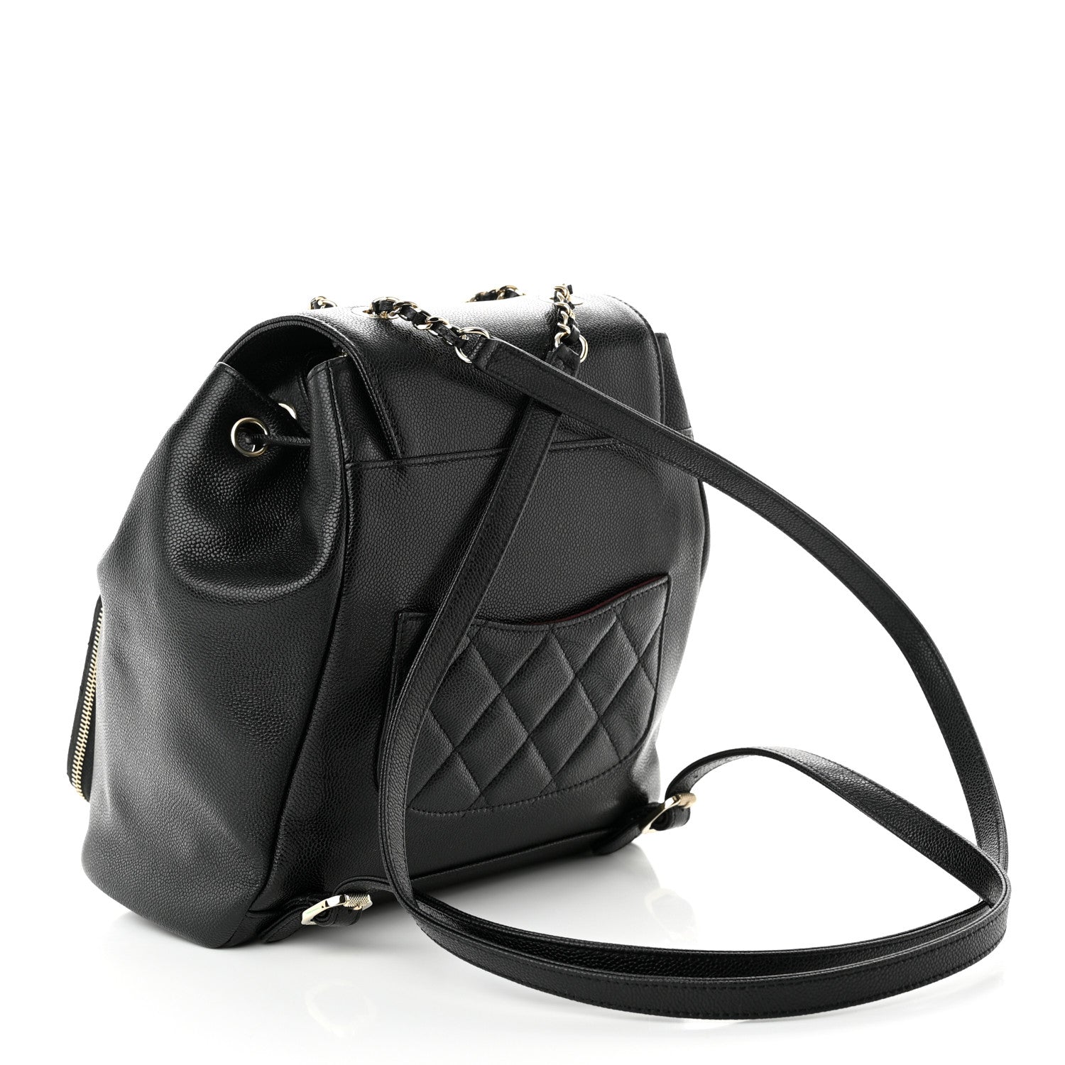Chanel Caviar Quilted Business Affinity Backpack Black 3 of 11