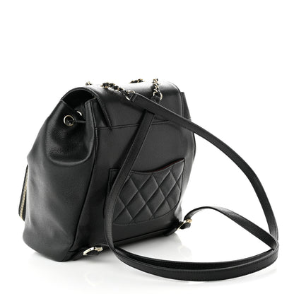 Chanel Caviar Quilted Business Affinity Backpack Black 3 of 11