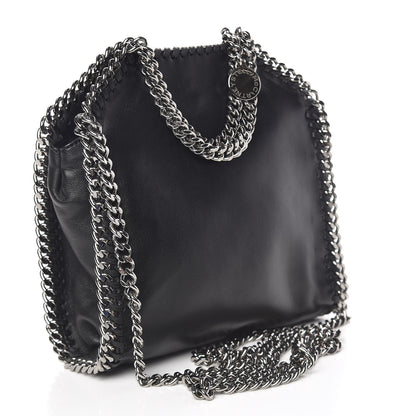 Stella McCartney Alter Nappa Embossed Tiny Star Falabella Tote Black 3 of 9