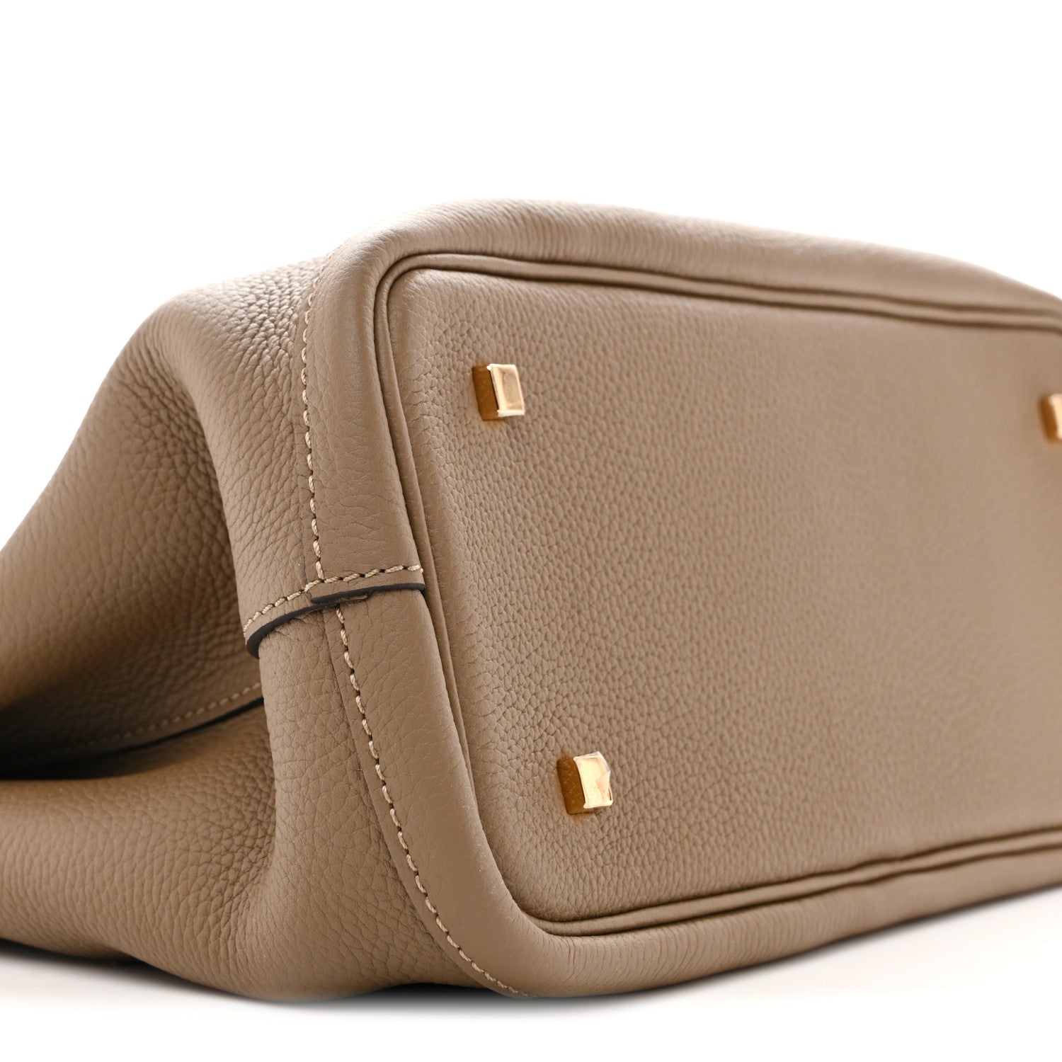 Moynat Taurillon Blush Calfskin Gabby PM Taupe 9 of 11