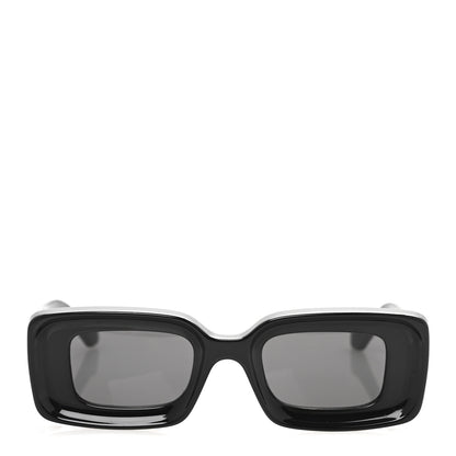 Loewe Acetate Rectangular Sunglasses LW40101I Black 2 of 8