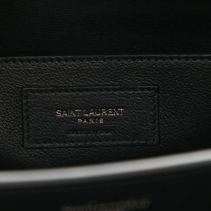 Saint Laurent Shiny Calfskin Medium Uptown Tote Black 7 of 9