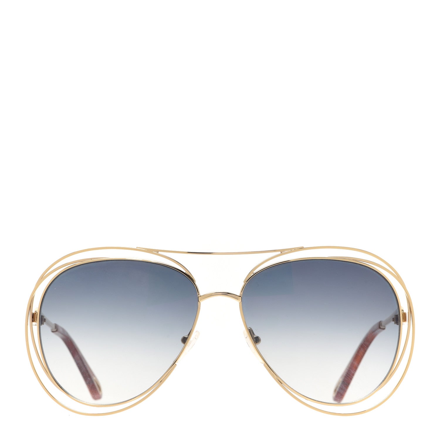 Chloe Carlina Round Sunglasses CE134S Gold 2 of 8