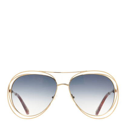 Chloe Carlina Round Sunglasses CE134S Gold 2 of 8