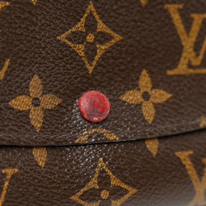 Louis Vuitton Monogram Emilie Wallet Rouge 9 of 12