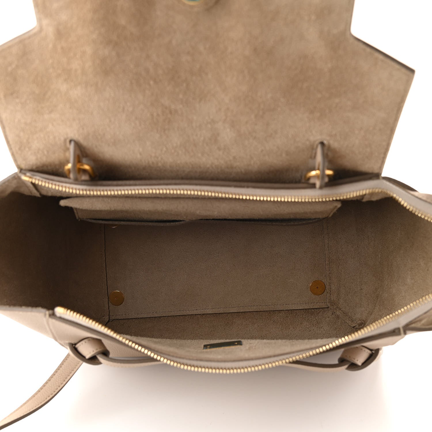 Celine Grained Calfskin Mini Belt Bag Light Taupe 5 of 11