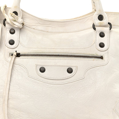 Balenciaga Agneau Classic Hardware City Ivory 9 of 13