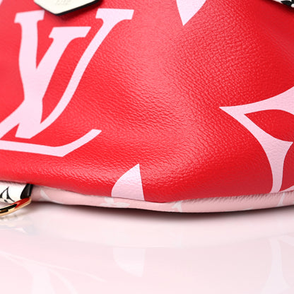 Louis Vuitton Monogram Giant Bumbag Rouge 9 of 10