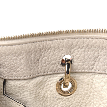 Gucci Calfskin Bamboo Medium Shopper Boston Mystic White 12 of 25