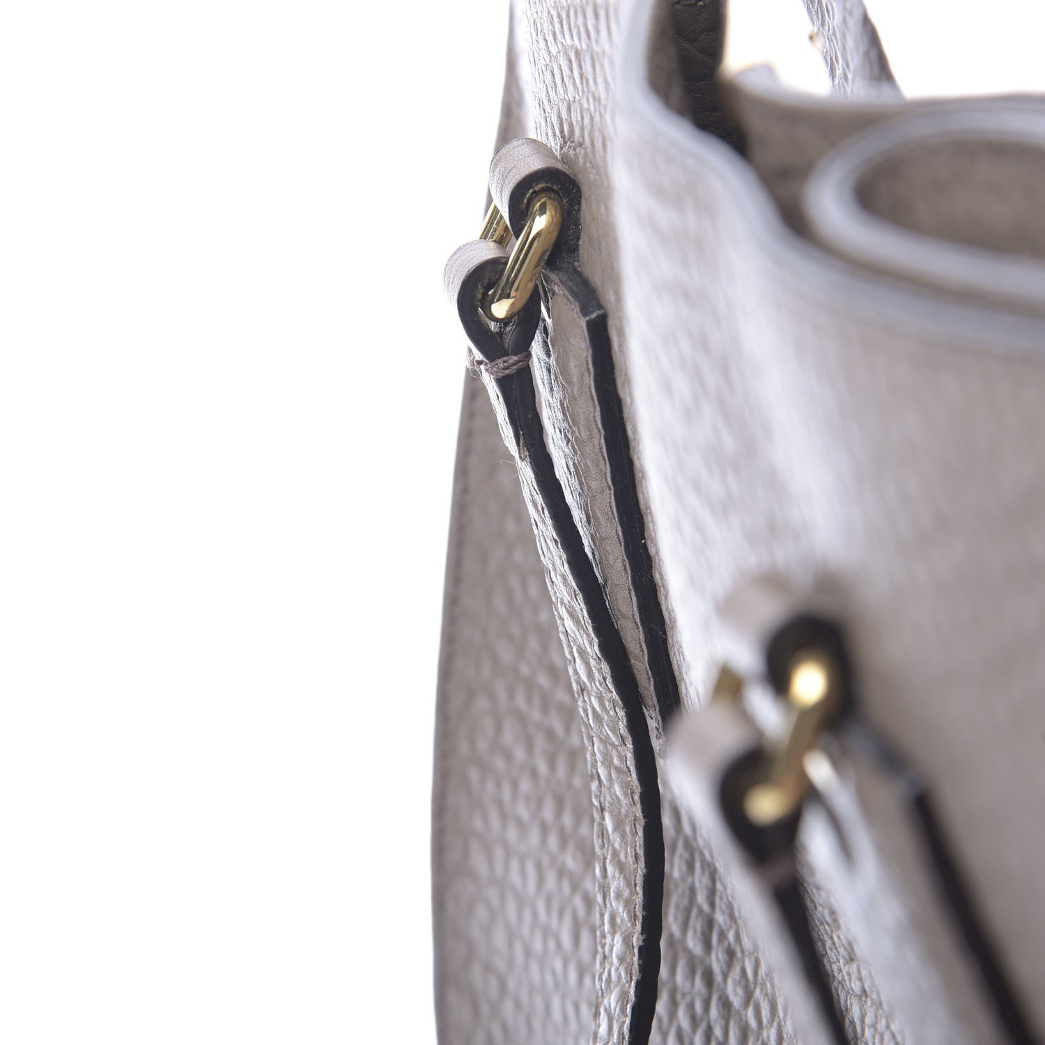 Burberry Heritage Grain Medium Woodbury Tote Pale Taupe 16 of 24