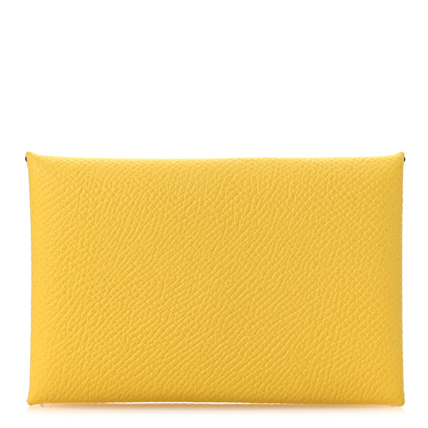 Hermes Epsom Calvi Card Case Sun 1 of 8