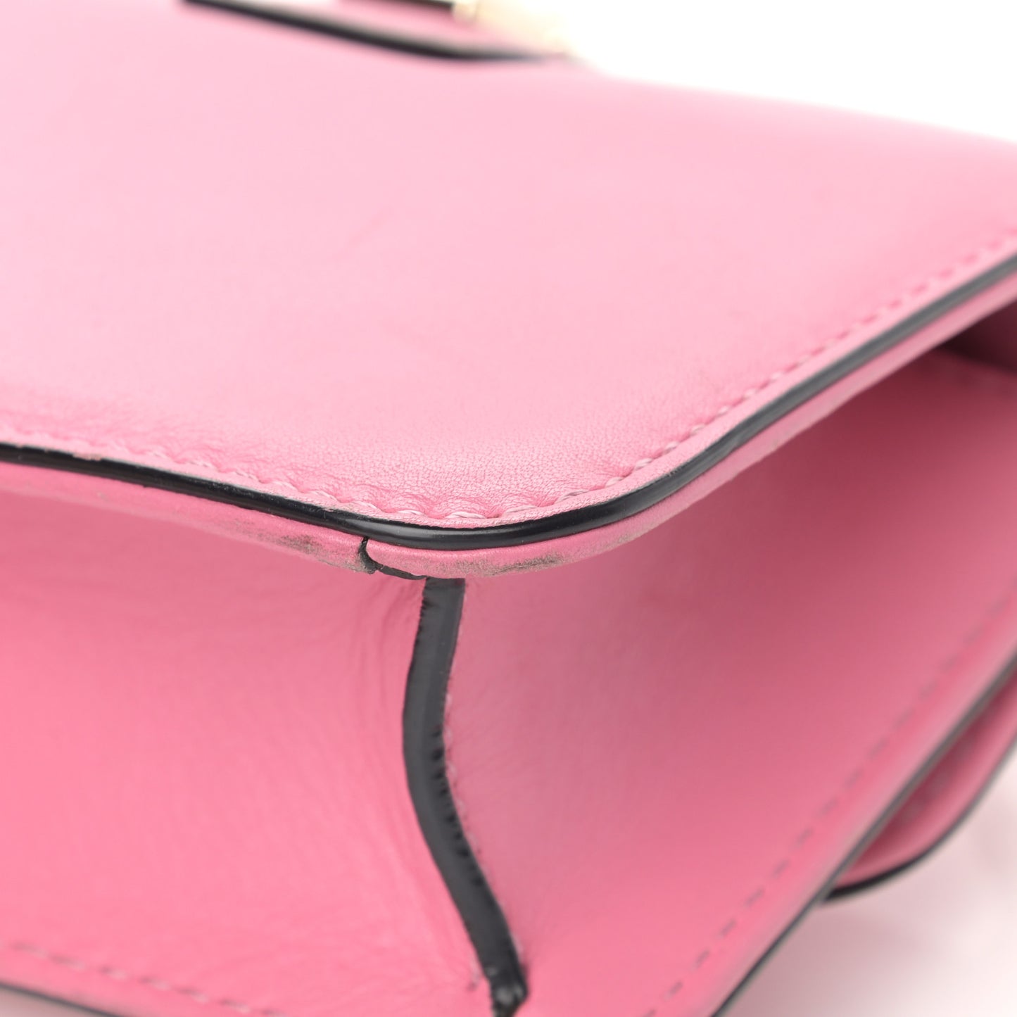 Vitello Mini Glam Lock Rockstud Flap Ninphea