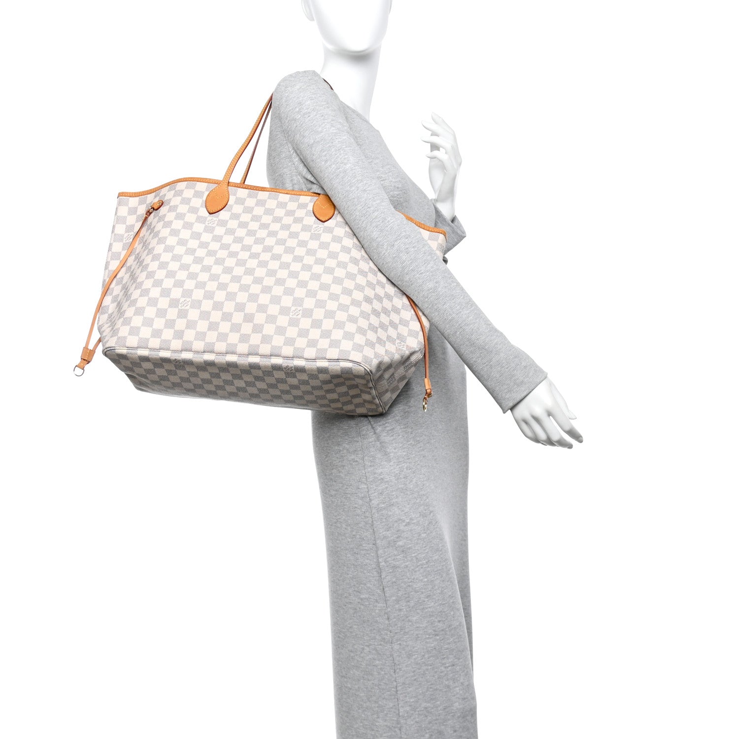 Louis Vuitton Damier Azur Neverfull GM 2 of 13