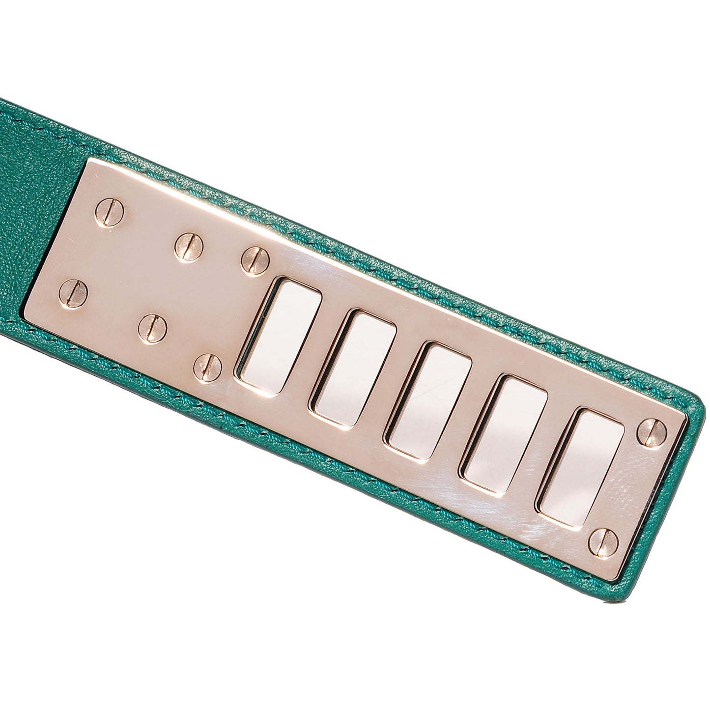 Calfskin PS11 Classic Shoulder Bag Emerald