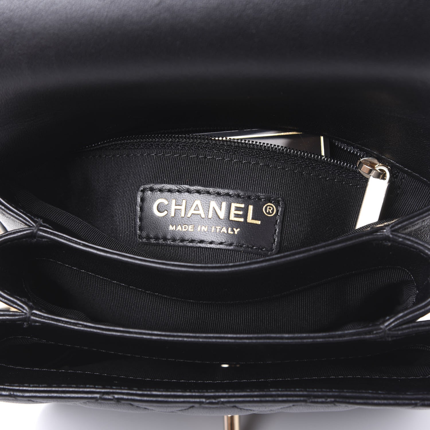 Chanel Lambskin Quilted Mini Citizen Chic Flap Black 5 of 10