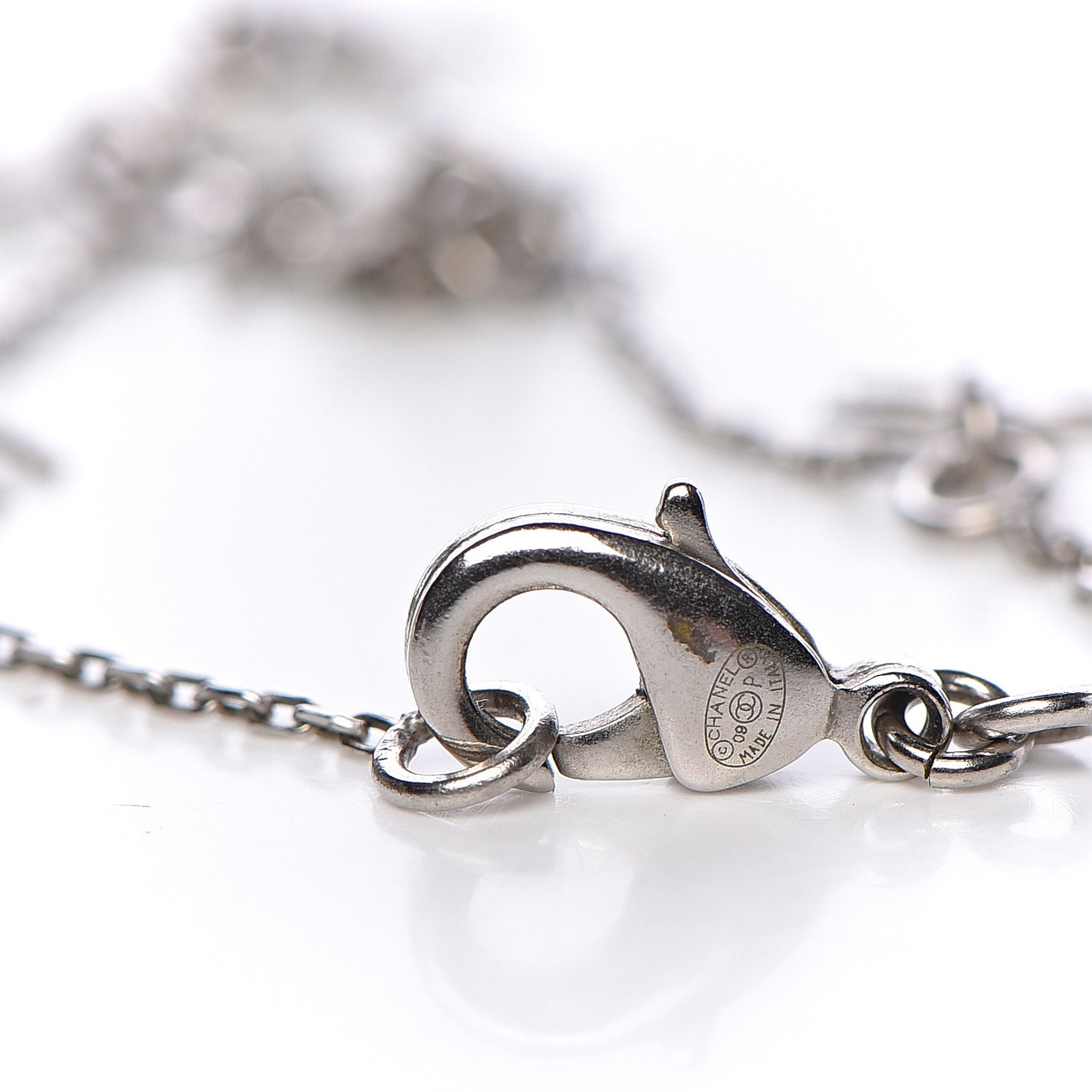 CC Charm Bracelet Silver