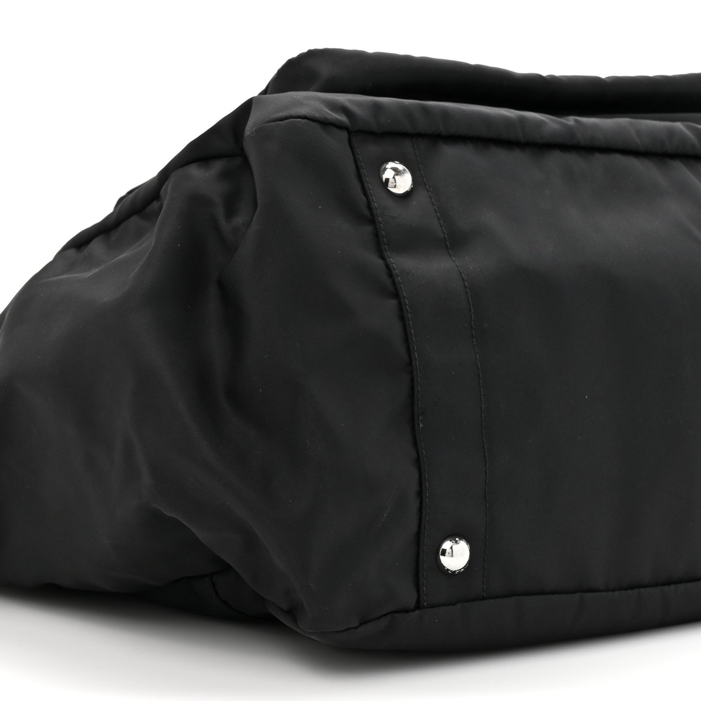 Nylon Vela Baby Bag Black
