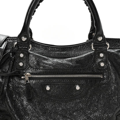Balenciaga Agneau Giant 12 Silver Hardware City Black 9 of 11