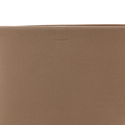 The Row Grained Calfskin Medium N/S Park Tote Dark Taupe 8 of 10