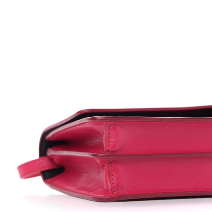 Prada City Calf Flap Crossbody Magenta 7 of 8