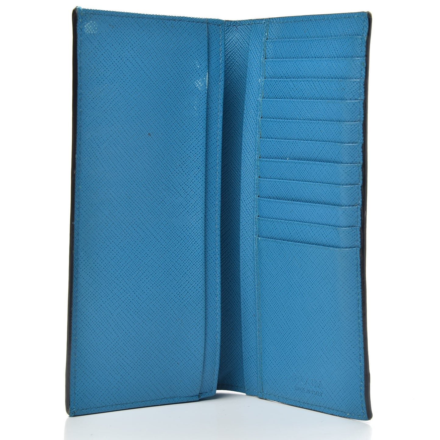 Saffiano Greche Long Wallet Baltico Soleil