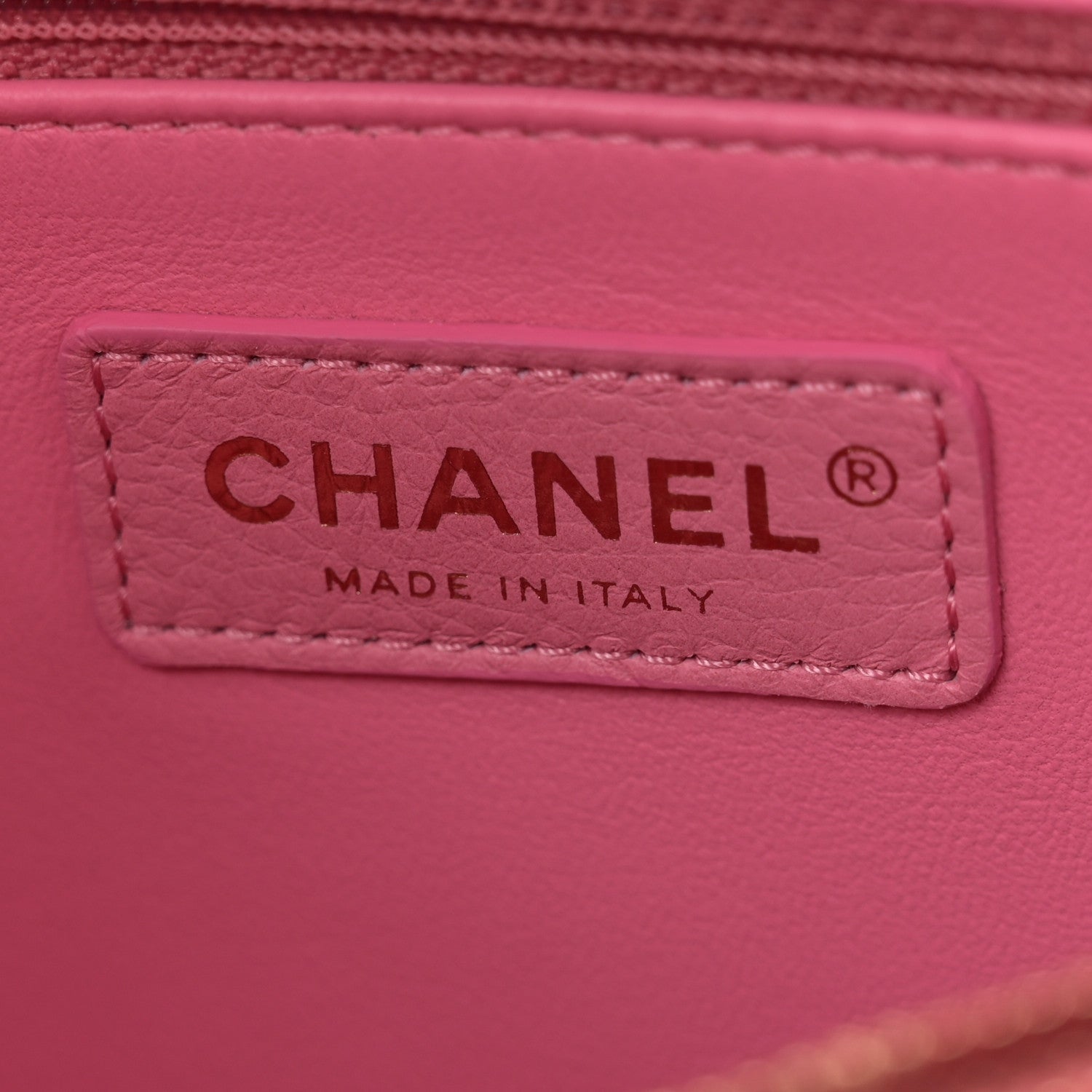 Chanel Caviar Lizard Embossed Quilted Small Coco Handle Flap Pink 6 of 10